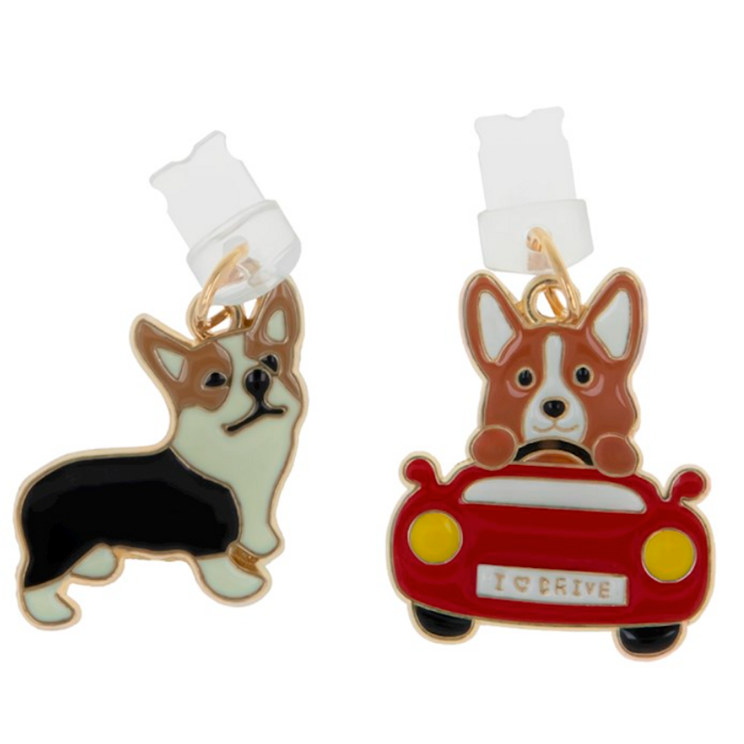 Kaksi puhelinkorua, koirat (USB-C) - Puhelinkoru koirat