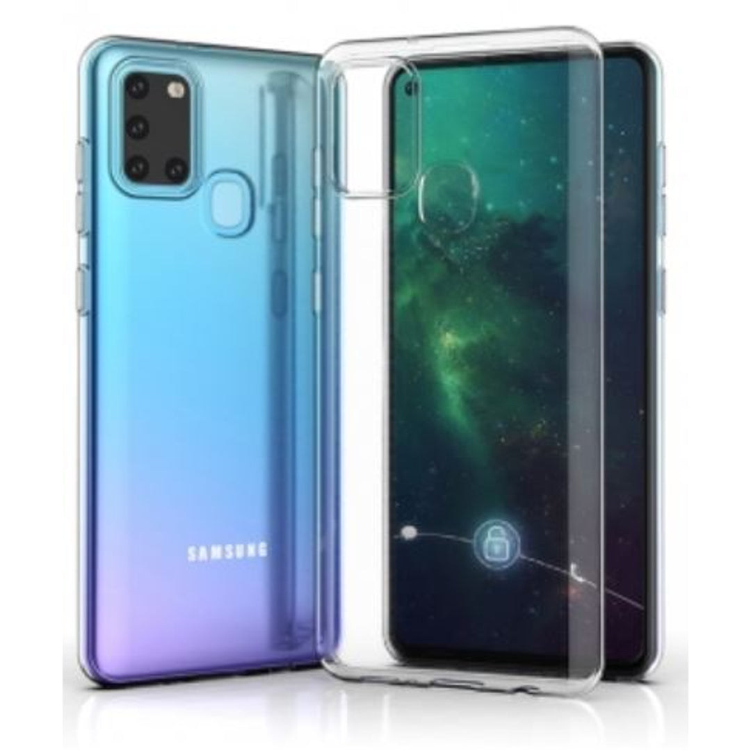Läpinäkyvä Silikonikuori Samsung Galaxy A21s - Galaxy A21s